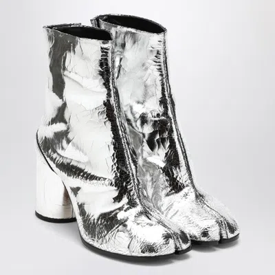 MAISON MARGIELA TABI BROKEN MIRROR SILVER BOOT
