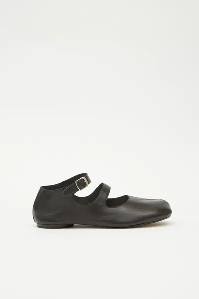 Maison Margiela Tabi Calfskin Ballerinas Woman Black