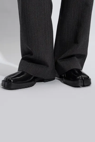 Maison Margiela ‘tabi' Chelsea Boots In Black