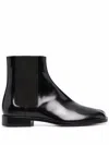 Maison Margiela Tabi Chelsea Boots Shoes In Black
