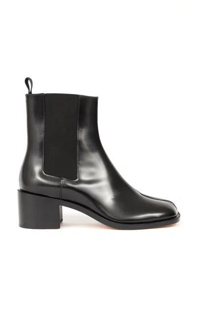 MAISON MARGIELA TABI CITY LEATHER CHELSEA BOOTS
