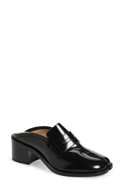 Maison Margiela Tabi City Loafer Mule In Black