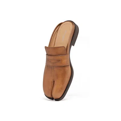 Maison Margiela Tabi City Loafer Mules Woman Brown