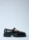 Maison Margiela Tabi Country Mary Jane Shoes In Black