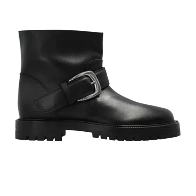 Pre-owned Maison Margiela Tabi County Buckle Ankle Boot 'black' | Men's Size 43