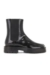 Maison Margiela Tabi Lug Sole Chelsea Boot In Black