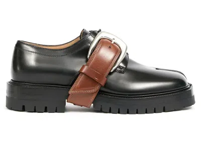 Pre-owned Maison Margiela Tabi County Combat Low (women's) Sneakers In Black