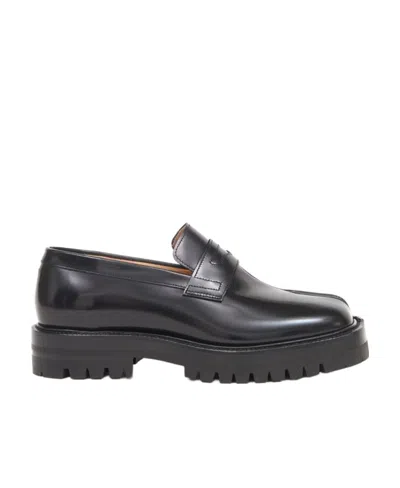 Maison Margiela Tabi Loafers In Black