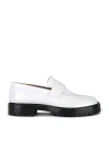 Maison Margiela Brogue Shoes  Men Color White In White & Black