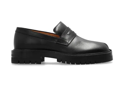 Pre-owned Maison Margiela Tabi County Loafer (women's) Sneakers In Black