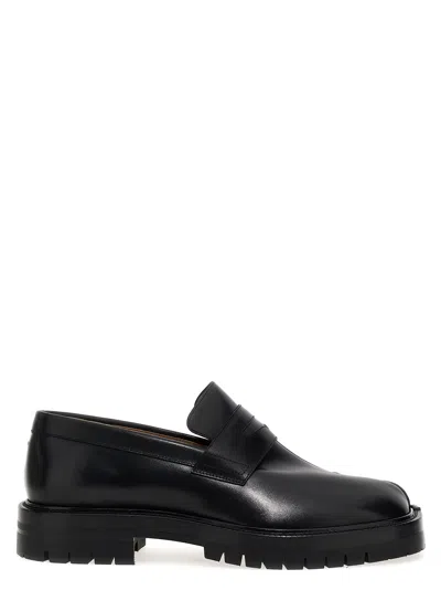 Maison Margiela Tabi County Loafers In Black