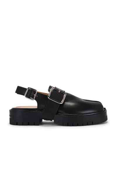 Maison Margiela Tabi County Sandals In H8396 Black
