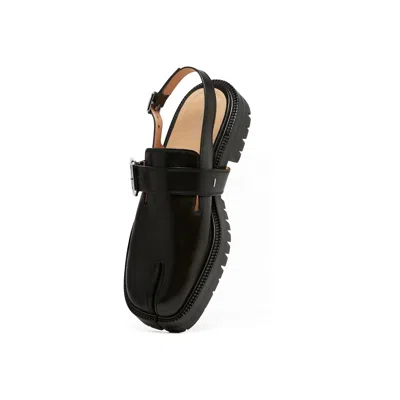 Maison Margiela Tabi County Sandals Man Black