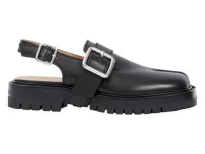 Pre-owned Maison Margiela Tabi County Sandals (women's) Sneakers In Black
