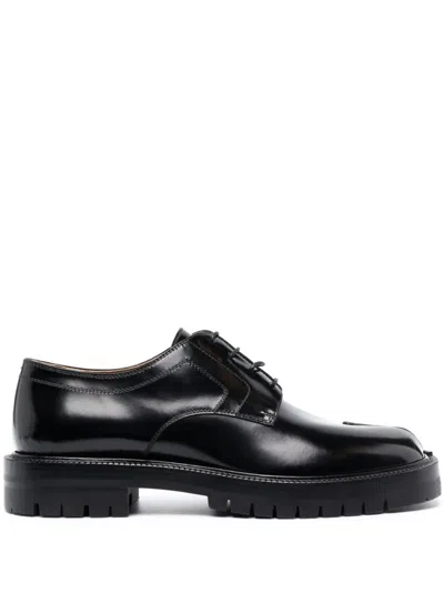 Maison Margiela Brogue Lace Ups In Black