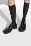 Maison Margiela Tabi Lace-up In Black