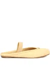 Maison Margiela Split Toe Flat Sole Ballerina Shoes With Frayed Edge