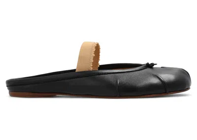 Pre-owned Maison Margiela Tabi Elastic Band Mule (women's) Sneakers In Black