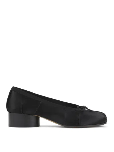 Maison Margiela Women Black Bow Ballet Flats, 7.5 Luxury Ballet Flats For Women Darveys