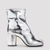 Maison Margiela Tabi Boot In Metallic