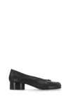 Maison Margiela Tabi Leather Split-toe Ballerina Pumps In Black