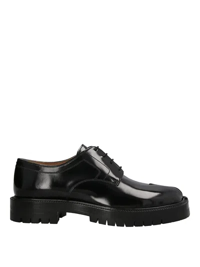 Maison Margiela Tabi County Lace Up In Black