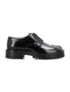 Maison Margiela Chunky Sole Lace-up Shoes With Glossy Finish In H8396