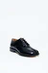 Maison Margiela Tabi Lace-ups Woman Black In Black
