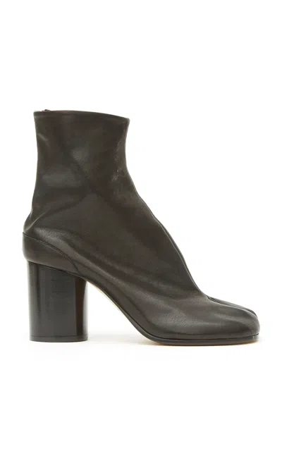 Maison Margiela Tabi Ankle Boots In Black