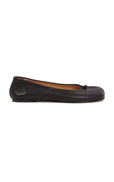 MAISON MARGIELA TABI LEATHER BALLET FLATS