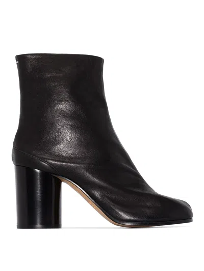 MAISON MARGIELA TABI LEATHER BOOTS