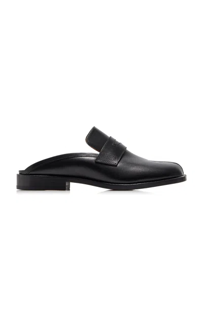 MAISON MARGIELA TABI LEATHER CITY LOAFER MULES