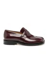 Maison Margiela Tabi Split-toe Collapsible-heel Leather Loafers In Multicolor