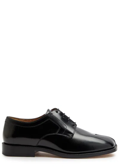 Maison Margiela Tabi Leather Pumps In Black