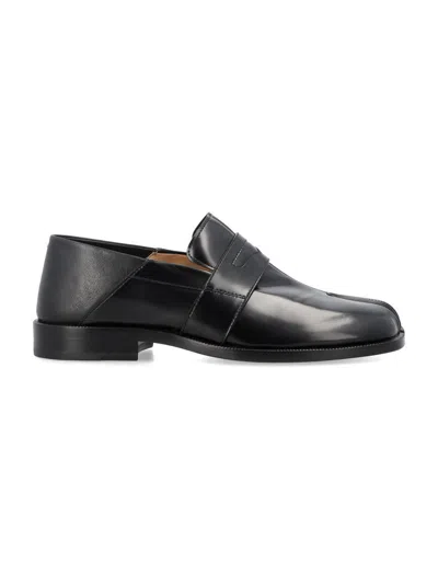 Maison Margiela Tabi Loafers In Black