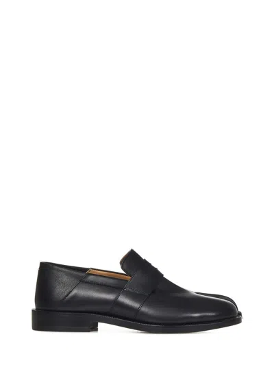 Maison Margiela Tabi Loafers In Black