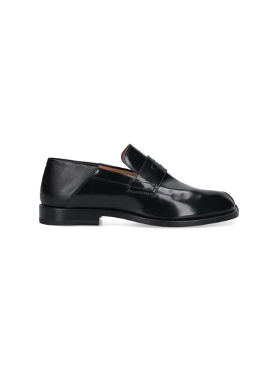 Maison Margiela Tabi Loafers In Black