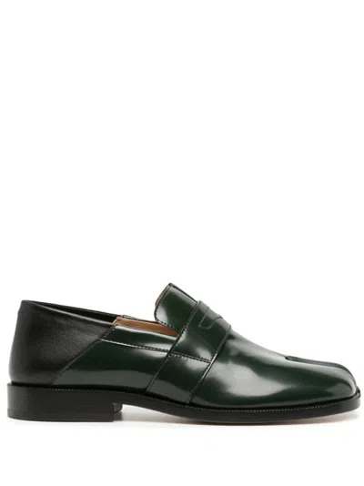 Maison Margiela Tabi Loafers In Blue
