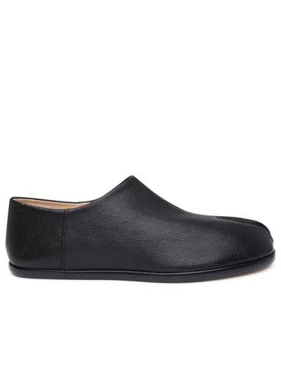 Maison Margiela Tabi Loafers In Black Leather