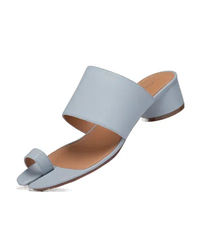 Maison Margiela Tabi Logo High-heeled Sandals In Gray