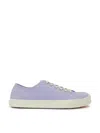 Maison Margiela Man Sneakers Lilac Size 9 Textile Fibers In Blue