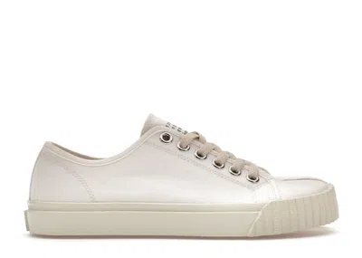 Pre-owned Maison Margiela Tabi Low Top (women's) Sneakers In White