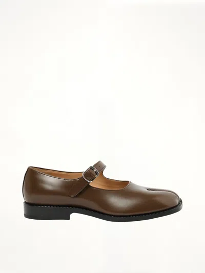 Maison Margiela Woman Ballet Flats Light Brown Size 10 Leather