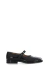 Maison Margiela Tabi Leather Mary Jane Loafers In Multi