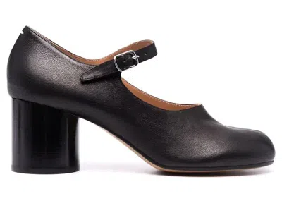 Pre-owned Maison Margiela Tabi Mary Jane Pump (women's) Sneakers In Black