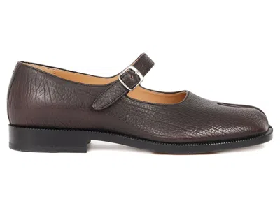 Pre-owned Maison Margiela Tabi Mary Jane (women's) Sneakers In Oxblood In Burgundy