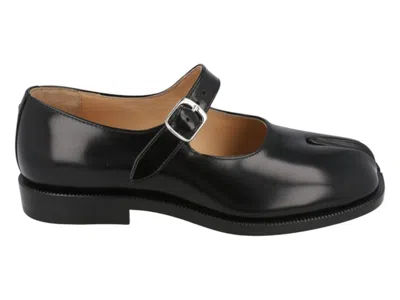 Pre-owned Maison Margiela Tabi Maryjanes (women's) Sneakers In Black