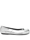 Maison Margiela Flats In Silver
