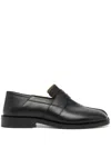 Maison Margiela Tabi Split-toe Glossed-leather Loafers