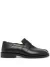 Maison Margiela Tabi Split-toe Glossed-leather Loafers